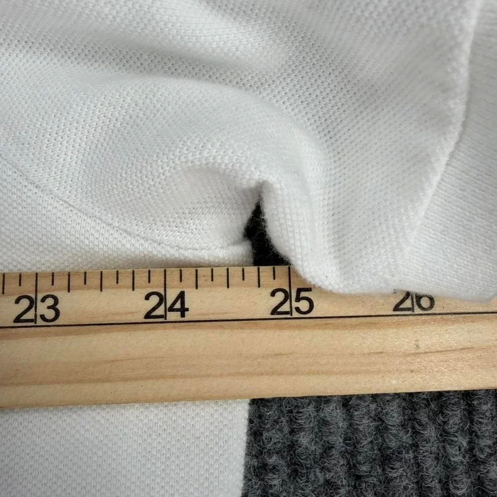 Polo Ralph Lauren custom fit polo bear polo shirt men's XXL white cotton